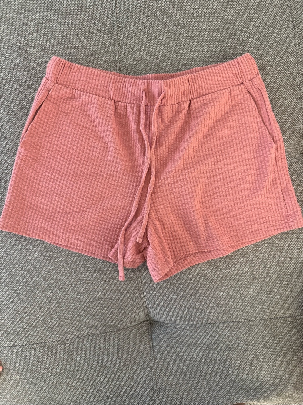 Madewell Seersucker Drawstring Shorts